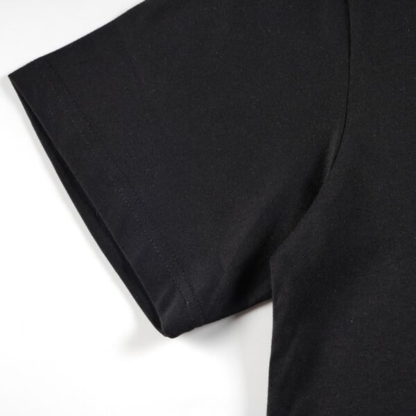 LV T-shirt Blue Graffiti Black Logo