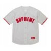 SPRM Jersey Button-Up Mesh Logo Embroidery