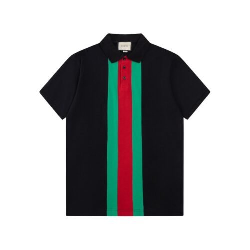 GG Polo Vertical Stripe Logo