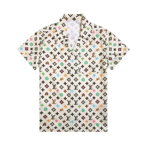 LV T-Shirt Multicolor Monogram Short Sleeve