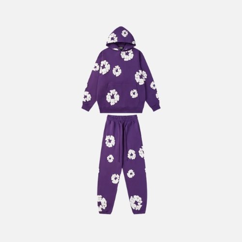 Denim Trs Purple Tracksuit