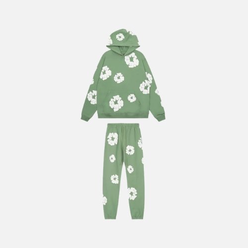 Denim Trs Green Tracksuit