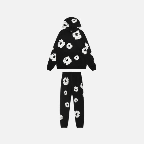 Denim Trs Black Tracksuit