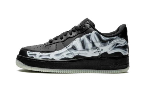 AF1 Low Black Skeleton