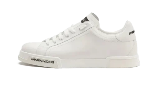 Calfskin nappa Portofino sneakers White