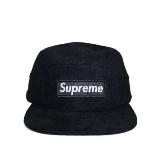 Cap Supreme Military Camp Black