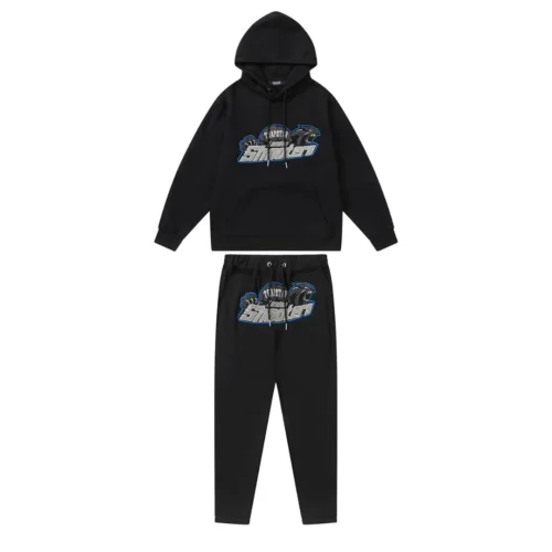 London Shooters Black Blue Tracksuit