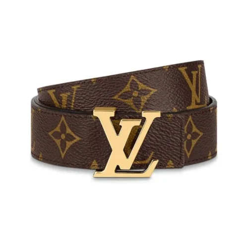 LV Initiales 40mm Belt Brown
