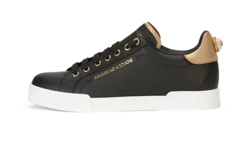 Portofino sneakers Gold Black
