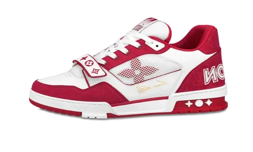 Red Monogram Denim Cinturino