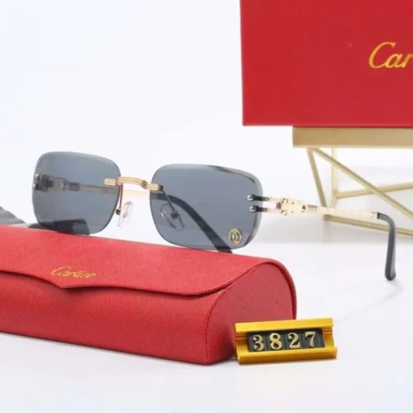 Sunglasses Cartier Gold Rimless Gradient CTR002 - AVVIISHOP