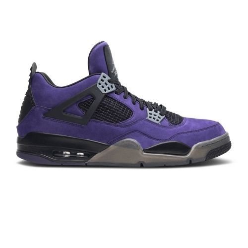 Nike Air Jordan 4 Retro ‘PURPLE SUEDE – BLACK MIDSOLE’