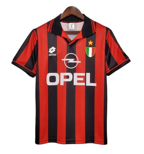 Camiseta retro AC Milan 96/97 1ª equipación