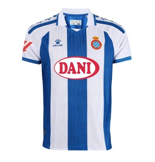 Camiseta RCD Espanyol 25/26 1ª equipación con sponsor