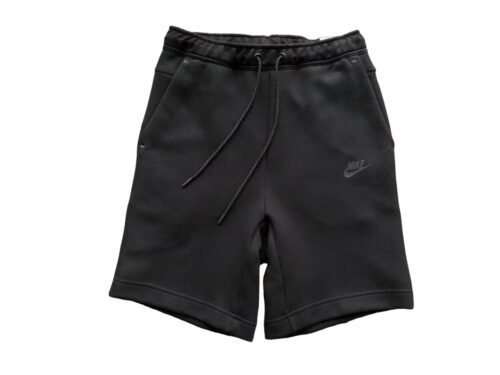 Pantalón Corto Nike Tech Fleece Negro