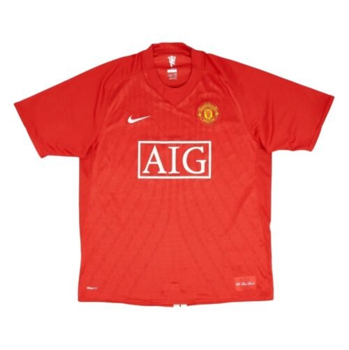 Camiseta Manchester United 08/09 talla niño 1ª equipación
