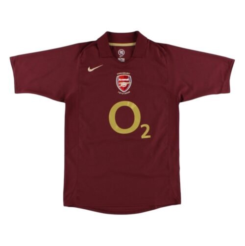 Camiseta Arsenal 05/06 talla niño 1ª equipación