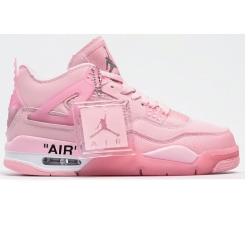 Nike Air Jordan 4 Retro x OFF WHITE ’PINK/SAIL’