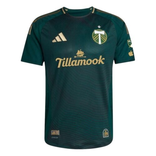 Camiseta Portland Timbers 2025 1ª equipación talla niño