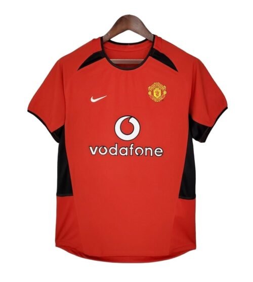 Camiseta Retro Manchester United 02/04 1ª equipación