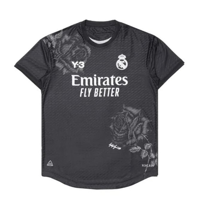 Camiseta Real Madrid x Y3 Negra