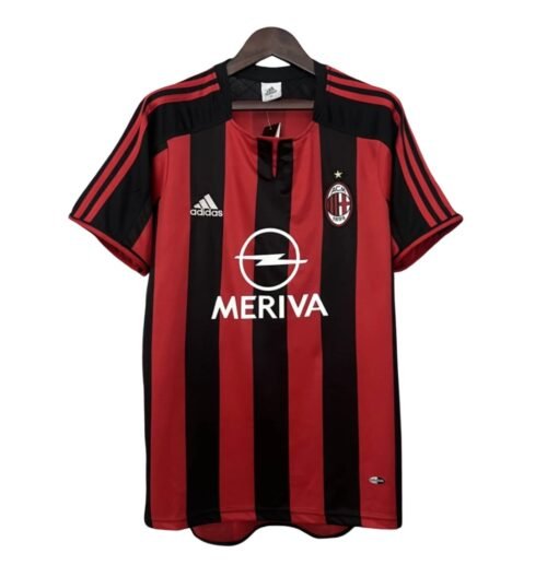 Camiseta retro AC Milan 03/04 1ª equipación