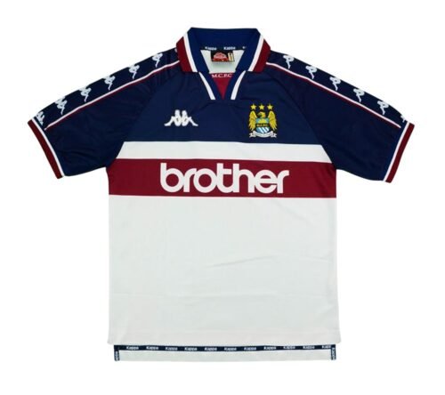 Camiseta retro Manchester City 97/98 2ª equipación
