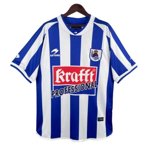 Camiseta Retro Real Sociedad 02/03 1ª equipación