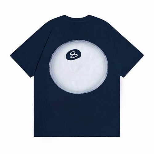 Camiseta STÜSSY Azul Marino Billar