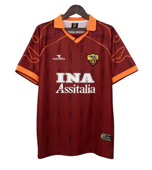 Camiseta retro AS Roma 99/00 1ª equipación