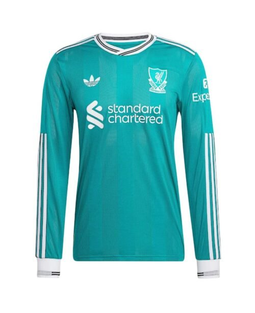 Camiseta Liverpool 25/26 3ª equipación manga larga