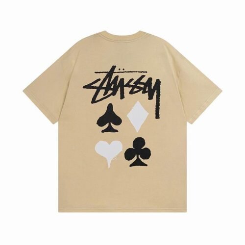 Camiseta STÜSSY Beige POKER