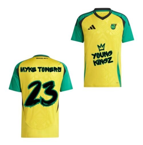 Camiseta Edición Especial Jamaica x Myke Towers