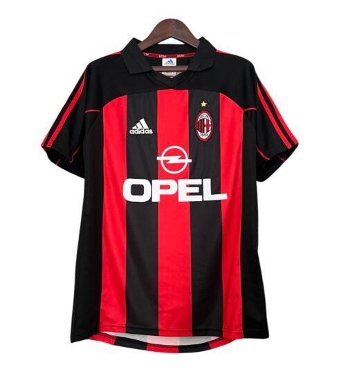 Camiseta retro AC Milan 00/02 1ª equipación
