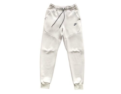 Pantalón Largo Nike Tech Fleece Blanco