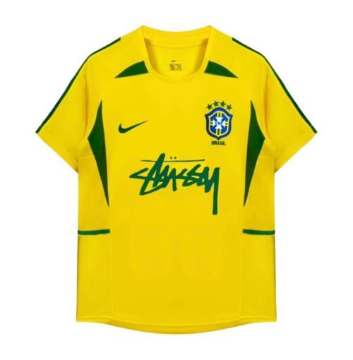 Camiseta Edición Especial Brasil x Stussy talla niño
