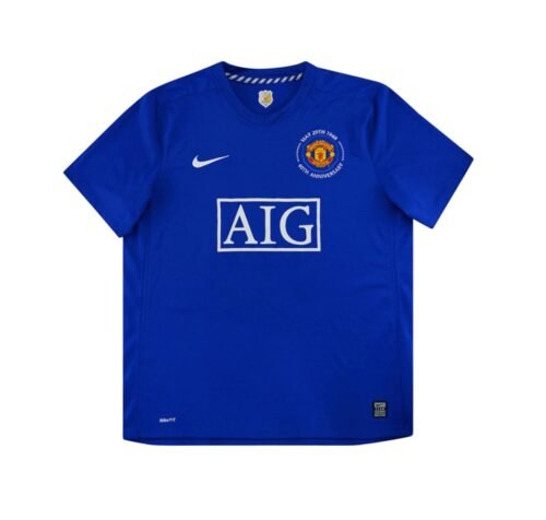 Camiseta retro Manchester United 08/09 2ª equipación manga corta