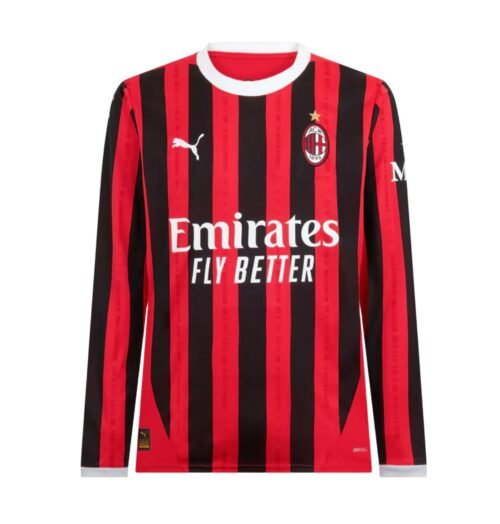 Camiseta AC Milan 24/25 1ª equipación manga larga