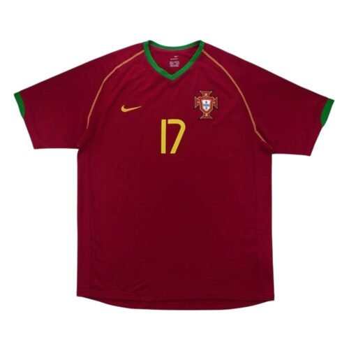Camiseta Portugal 2006 talla niño 1ª equipación