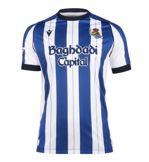 Camiseta Real Sociedad 25/26 1ª equipación con sponsor