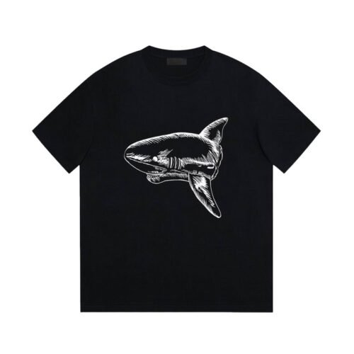 Camiseta Palm Angels Negra SHARK
