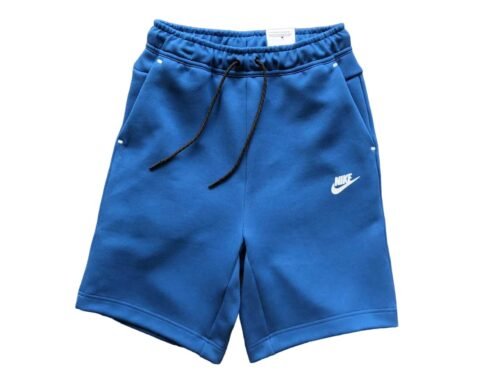 Pantalón Corto Nike Tech Fleece Azul