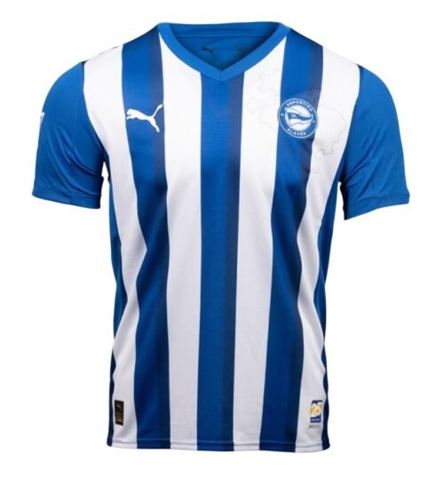 Camiseta Alavés 25/26 talla niño 1ª equipación sin sponsor
