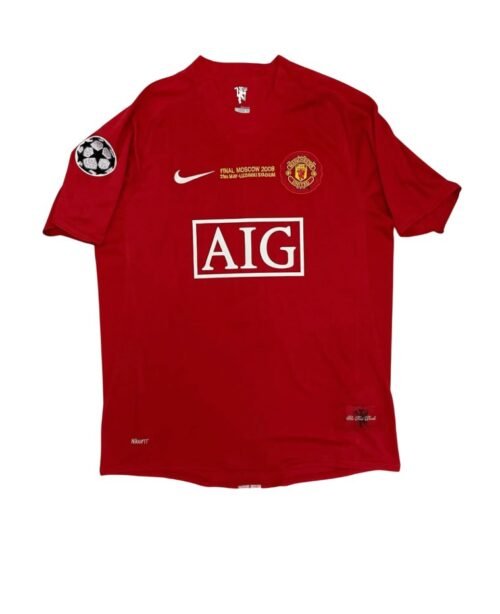 Camiseta Retro Manchester United 07/08 – Edición Final Champions League