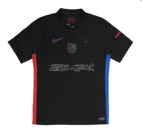 Camiseta FC Barcelona 24/25 talla niño 2ª equipación x Travis Scott