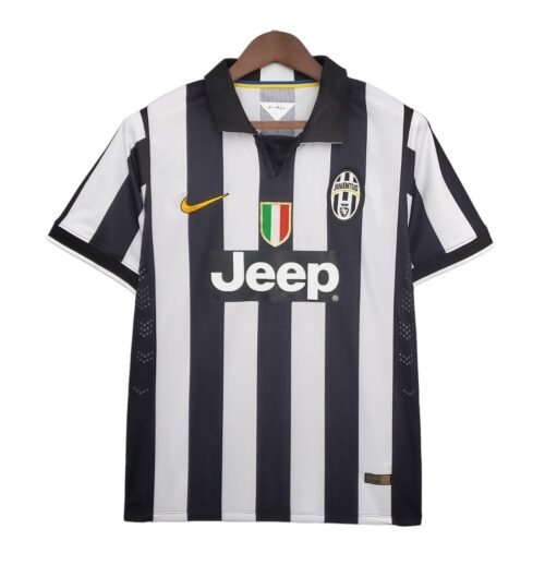 Camiseta Retro Juventus 14/15 1ª equipación con parche scudetto
