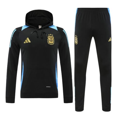 Conjunto manga larga Argentina negro