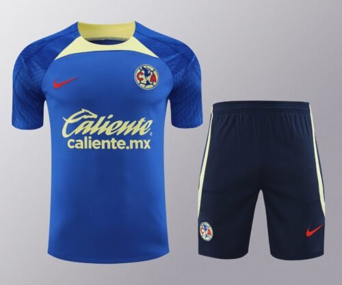 Conjunto de calentamiento Club América azul