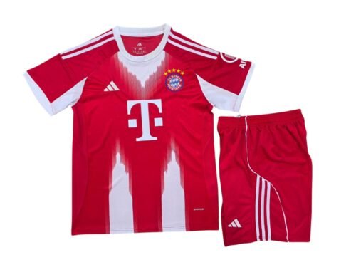 Conjunto talla de niño Bayern Múnich 25/26 1ª equipación
