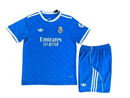 Conjunto talla de niño Real Madrid 25/26 3ª equipación